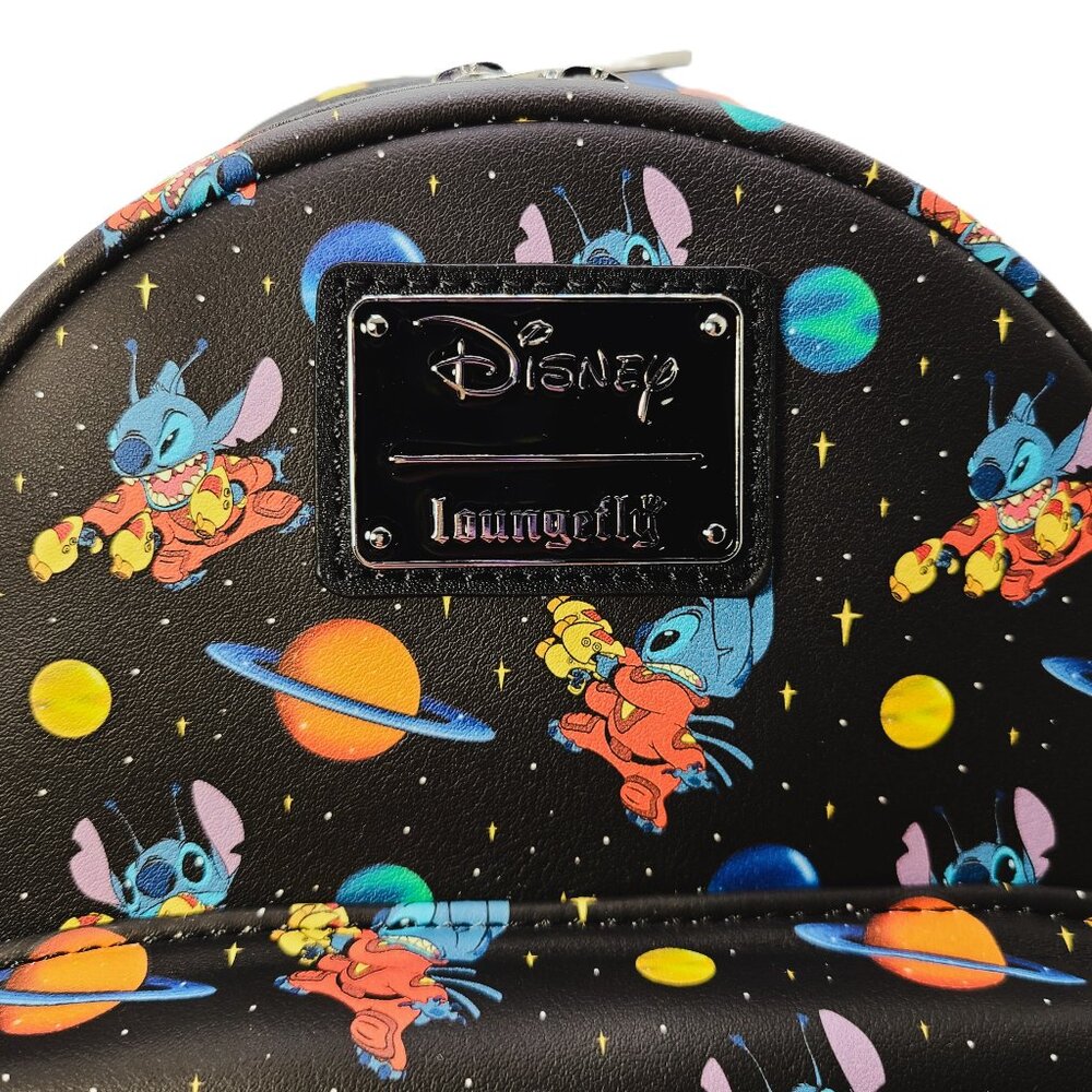 Loungefly Disney Stitch in Space Mini Backpack!! New with Tags !!